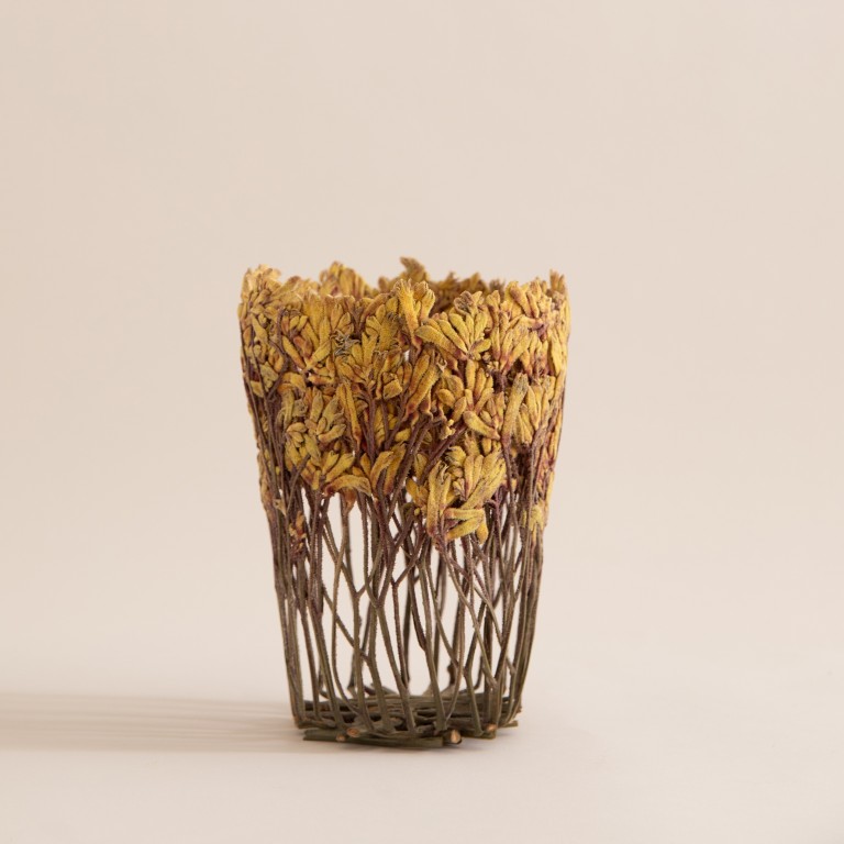  - « Flora » - Small Yellow Gold Sculpture